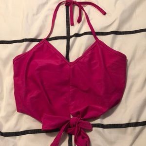 EUC Kortni Jeane Half bra Tied-up top!